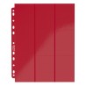 Portfolio - Side-Loading - 18-Pocket Pages (10ct) - Red