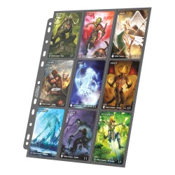 Portfolio - Side-Loading - 18-Pocket Pages (10ct) - Gris