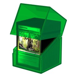 Deck Box - Boulder 100+ - Transparent Emerald