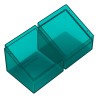 Deck Box - Boulder 100+ - Transparent Malachite