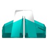 Deck Box - Boulder 100+ - Transparent Malachite