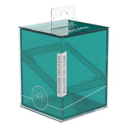 Deck Box - Boulder 100+ - Transparent Malachite