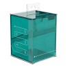 Deck Box - Boulder 100+ - Transparent Malachite