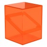 Deck Box - Boulder 100+ - Transparent Poppy Topaz