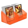 Deck Box - Boulder 100+ - Transparent Poppy Topaz