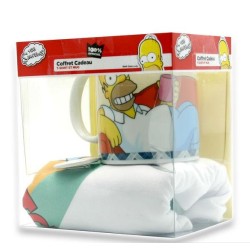 Set - Mug(s) - The Simpsons - Mug + T-shirt + Badge Simpsons - Itchy & Scratchy