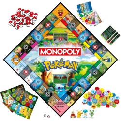 Monopoly - Gestion - Classique - Pour enfants - Pokemon - Monopoly