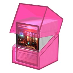 Deck Box - Boulder 100+ - Transparent Rhodonite