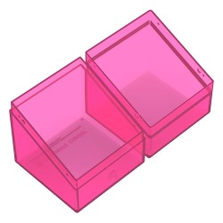 Deck Box - Boulder 100+ - Transparent Rhodonite