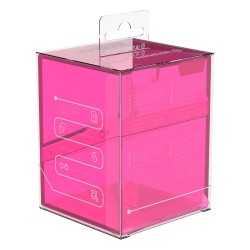 Deck Box - Boulder 100+ - Transparent Rhodonite