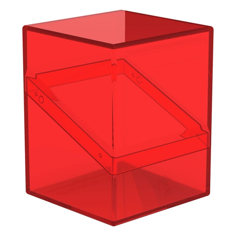 Deck Box - Boulder 100+ - Transparent Ruby