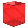Deck Box - Boulder 100+ - Transparent Ruby