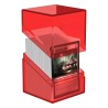Deck Box - Boulder 100+ - Transparent Ruby