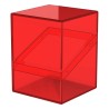 Deck Box - Boulder 100+ - Transparent Ruby