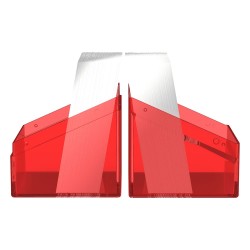 Deck Box - Boulder 100+ - Transparent Ruby