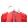 Deck Box - Boulder 100+ - Transparent Ruby