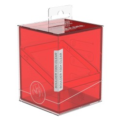 Deck Box - Boulder 100+ - Transparent Ruby