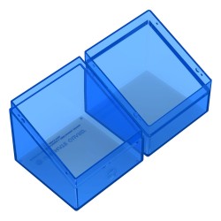 Boîte pour cartes - Boulder 100+ - Saphir Trasparente