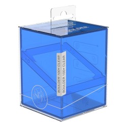 Deck Box - Boulder 100+ - Transparent Sapphire