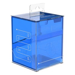 Deck Box - Boulder 100+ - Transparent Sapphire