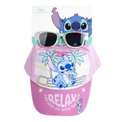 Cap - Baseball - Lilo & Stitch - Relax and Juste Go with the Flow - Stitch