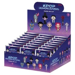 Keychain - Blind Box - KPop Demon Hunters - Foam Bag Clip Series 2