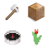 Figurine Statique - Minecraft - Forêt