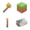 Figurine Statique - Minecraft - Plaines