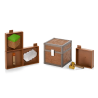 Figurine Statique - Minecraft - Plaines