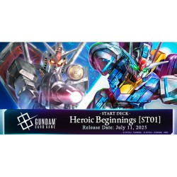 Cartes (JCC) - Deck - Gundam - ST01A - Heroic Beginnings