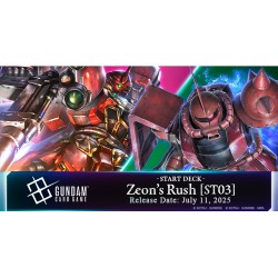 Trading Cards - Deck - Gundam - ST03A - Zéon's Rush