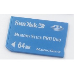 Accessoire Gaming - PSP - Playstation - Memory Stick Pro Duo - 64MB