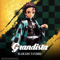 Static Figure - Grandista - Demon Slayer - (Metallic Ver.) - Tanjiro Kamado