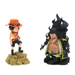 Figurine Statique - WCF - One Piece - Portgas D. Ace vs Marshall D. Teach