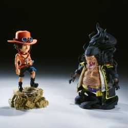 Figurine Statique - WCF - One Piece - Portgas D. Ace vs Marshall D. Teach