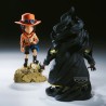 Figurine Statique - WCF - One Piece - Portgas D. Ace vs Marshall D. Teach