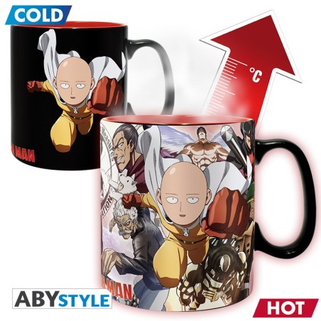 Mug - Thermo-réactif - One Punch Man - Héros