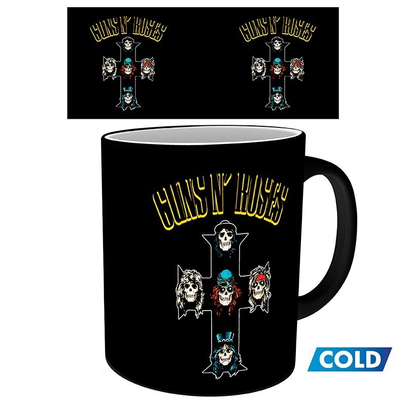 Mug - Thermal - Guns N Rose - Cross