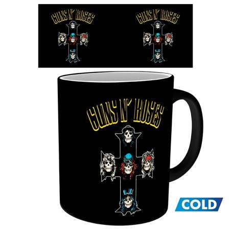 Mug - Thermal - Guns N Rose - Cross