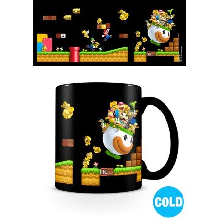 Mug - Thermal - Super Mario - Gold Coin Rush
