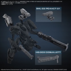Model accessories - Armored Core - Weapon Set