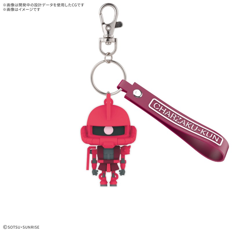 Keychain - Gundam - CharZaku-Kun