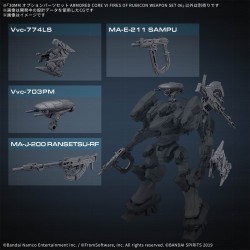 Model accessories - Armored Core - Option parts