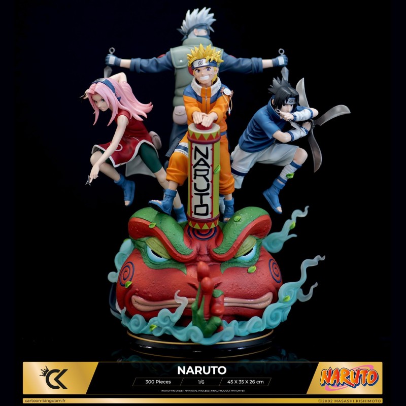 Collector Statue - Naruto - Equipe 7