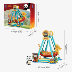 Construction kit - Kung-Fu Panda - Pirate ship ride