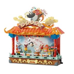 Construction kit - Kung-Fu Panda - Kungfu Theater (with USB)