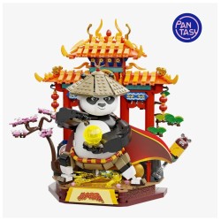 Construction kit - Kung-Fu Panda - Dragon Warrior (with button cell)