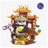 Construction kit - Kung-Fu Panda - Dragon Warrior (with button cell)