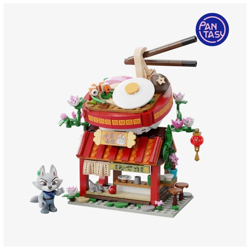 Construction kit - Kung-Fu Panda - Kungfu Panda Mini Street View - Zhen's Ramen Stall