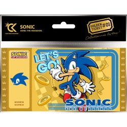 Collector Ticket - Golden Tickets Black Edition - Sonic the Hedgehog - Sonic, the Hedgehog